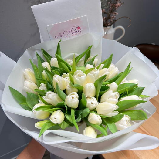 White Tulips