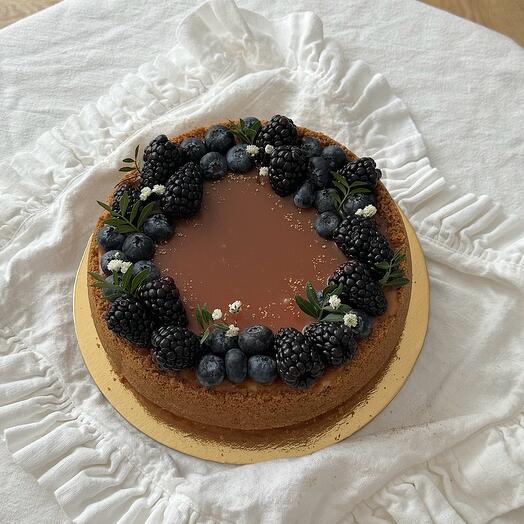 Чизкейк соленая карамель | Salted caramel chessecake