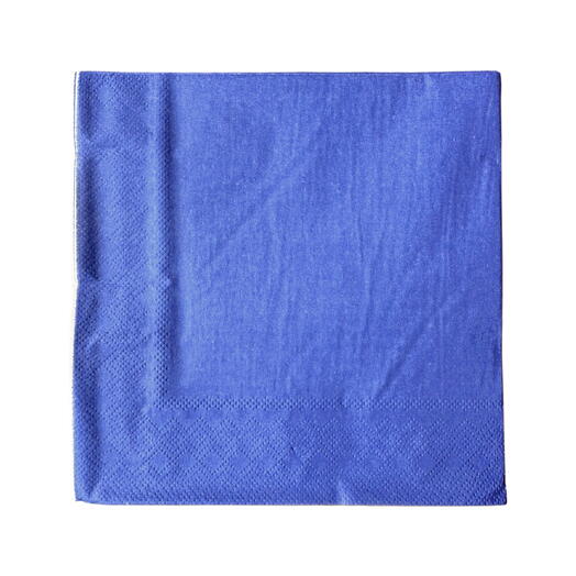 Салфетки бумажные синие 20шт. Napkins paper 20 pcs blue