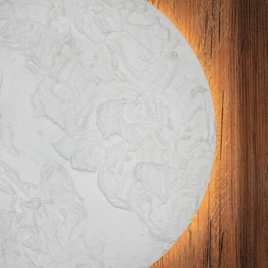 «Sculpted Light» текстурная картина в интерьер