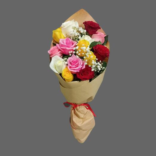 Букет Розы Микс 15