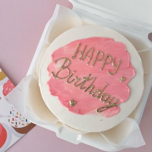 Бенто торт ко дню рождения «Happy Birthday»