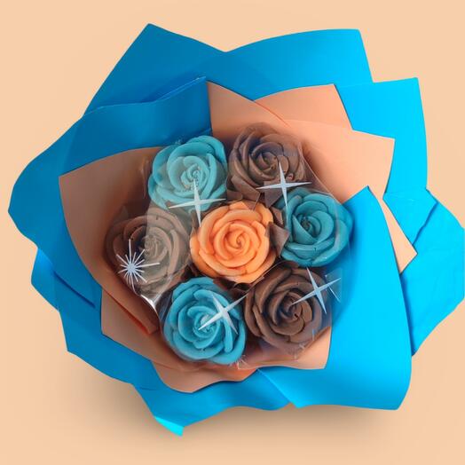 Шоколадные "Розочки minis" 🩵🧡🤎