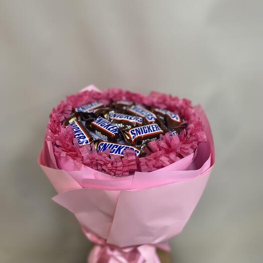 Букет Сникерс