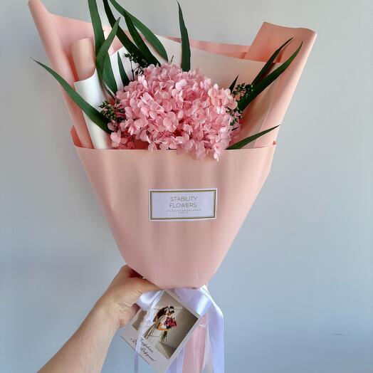 Не завянет 1ГОД!💗Гортензия живая,стабилизированная
