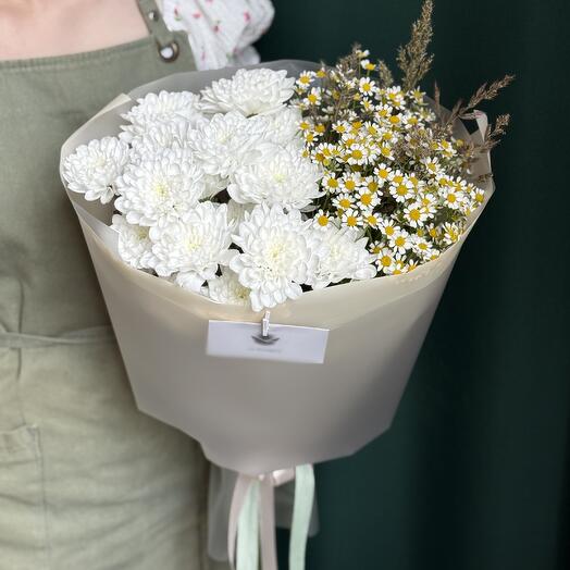 🌼Дуо-букет с ромашками