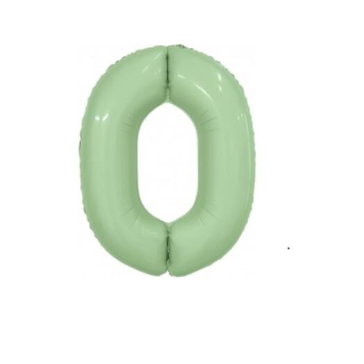 Шар цифра Олива 0