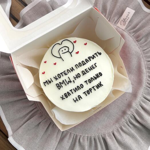 Бенто торт «мы хотели подарить»