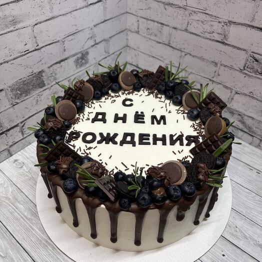 Торт «Фисташка-малина»