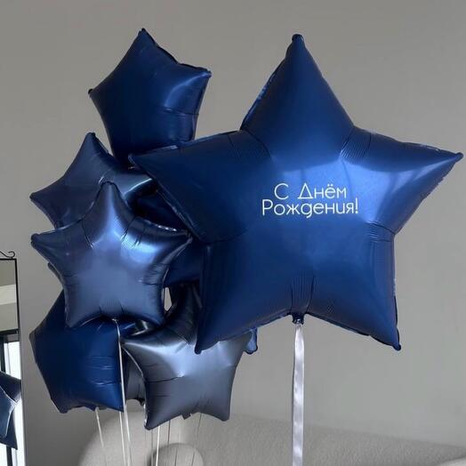 Набор звезд с Днем рождения 🎉