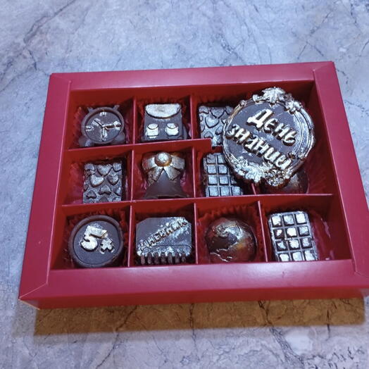Бельгийский мини шоколад🍫, с нежной кремовой начинкойэ