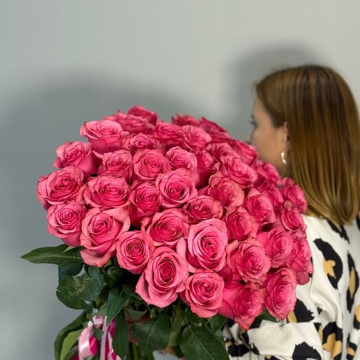 41 роза 60см сорта Лола