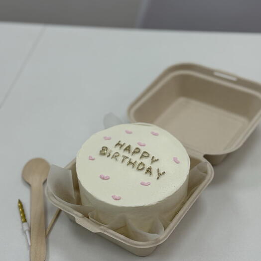 Бенто торт 2 happy birthday