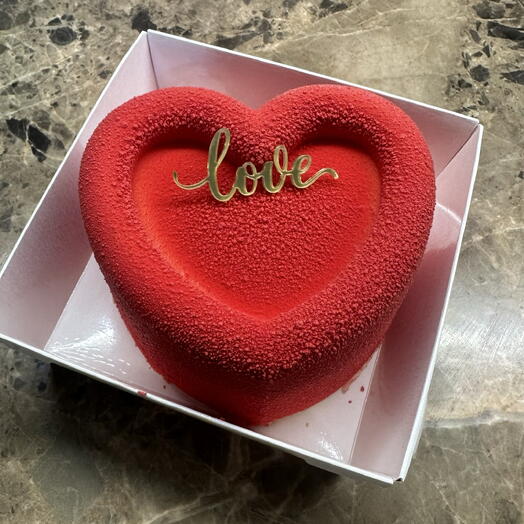 Бенто муссовый торт love