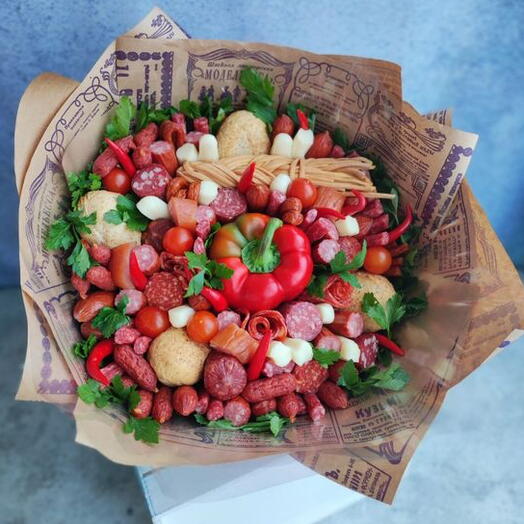 Букет мужской мясной Пикник