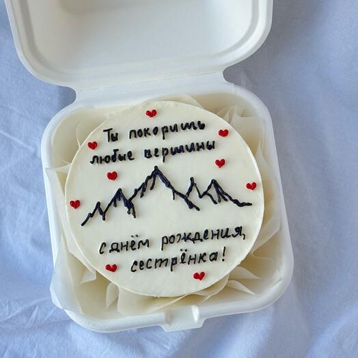 Бенто Торт сестре