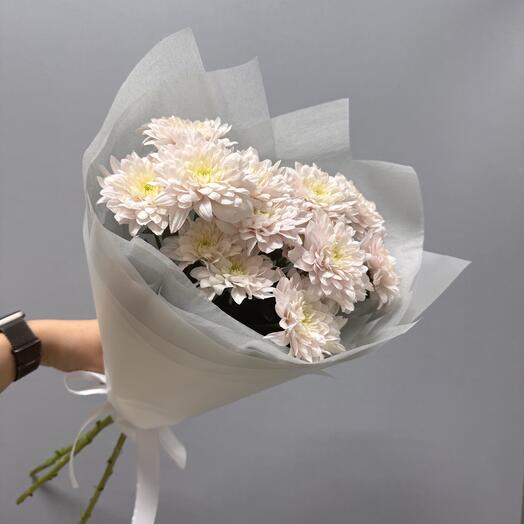 Букет кустовые хризантемы