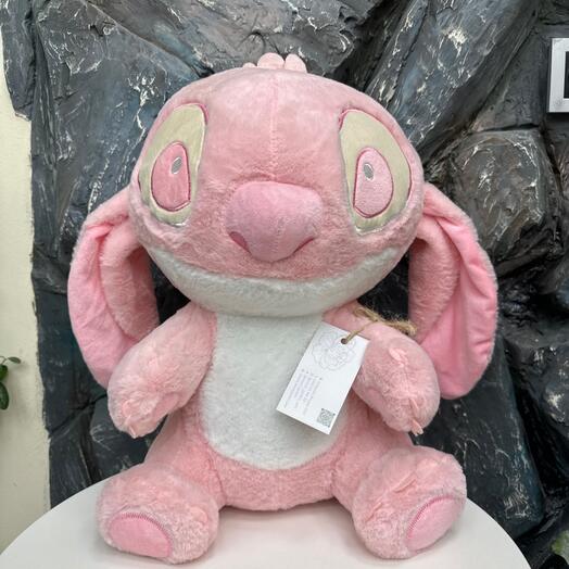 Стич розовый