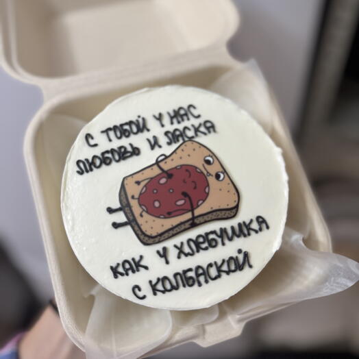 Бенто с колбаской