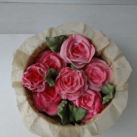 Зефир клубничный "Розы"