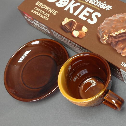 Кофейный подарочный набор керамической посуды