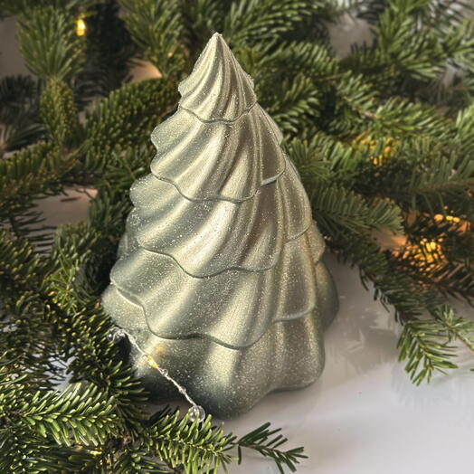 Stackable Christmas Tree Candle — 3 Candle Set