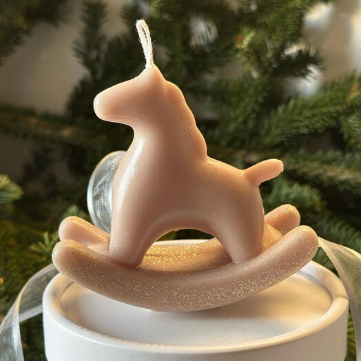Toy Horse Candle