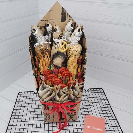 Съедобный букет "Мужской вечер"