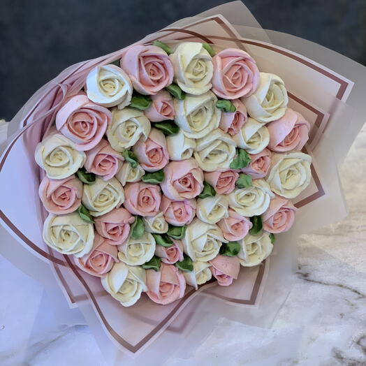 Букет из зефира