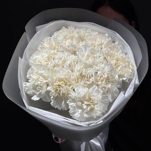 Букет диантусов white