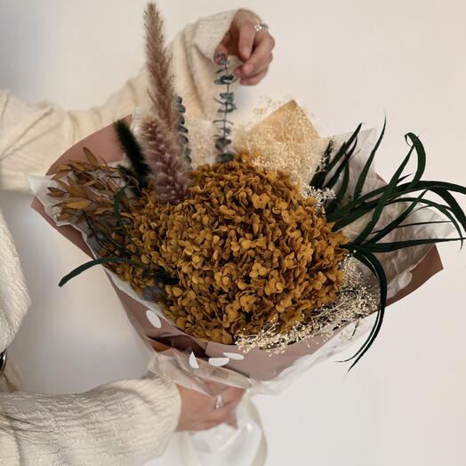 Горчичная гортензия