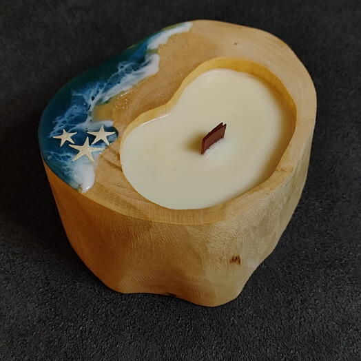 Морская свеча из соевого воска