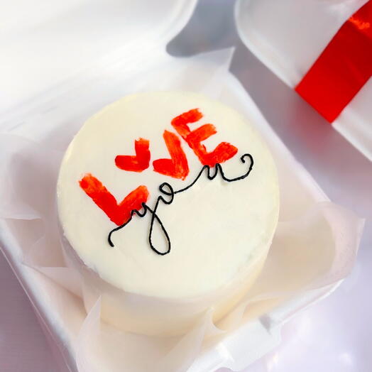 Бенто-торт «Love you»