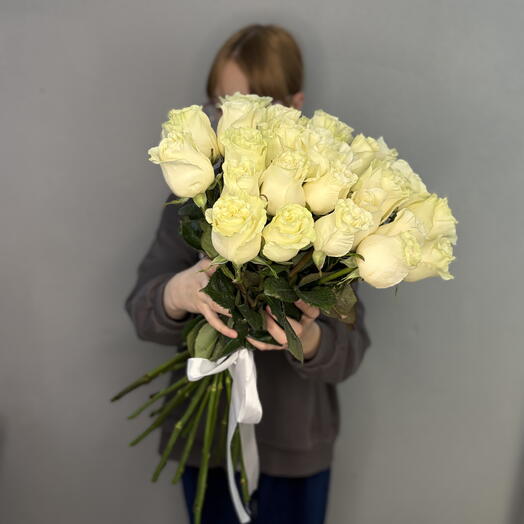 25 Эквадорских роз под ленту