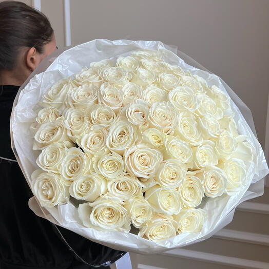 51 белая Роза