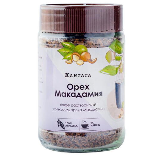Растворимый кофе "Орех макадамия"