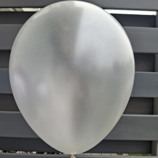 Шар белый хром