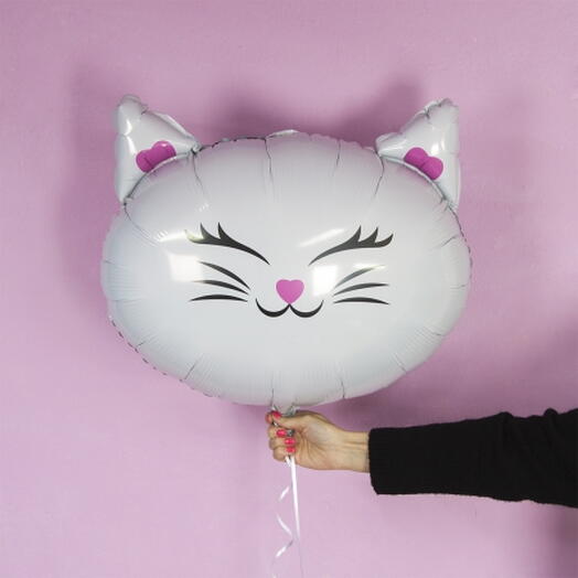 Шар фольгированный "Кошка"