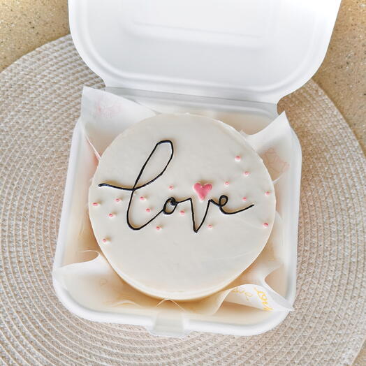 Бенто торт "Love" 500г