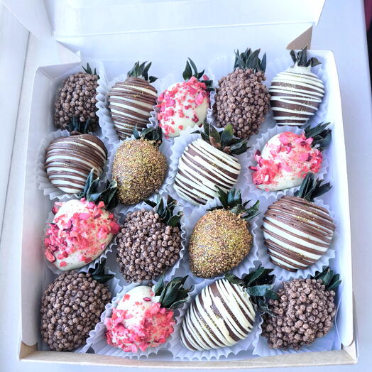 Клубника в шоколаде 17 шт☝🍓🍫