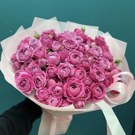 Spray roses peonies