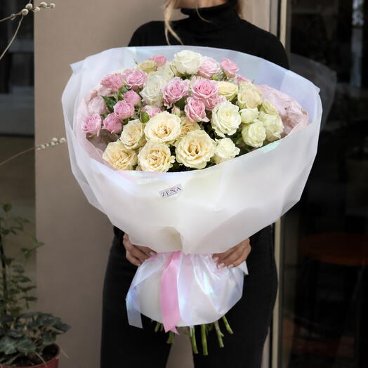 Pastel Rose Bouquet