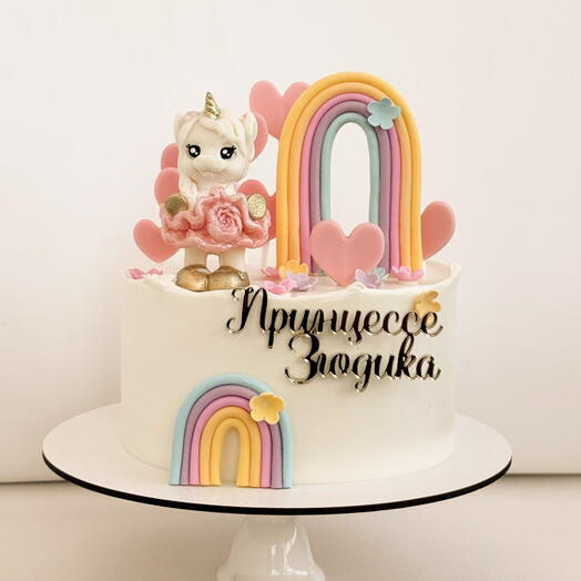 Торт 1кг для девочки на день рождения, для дочки