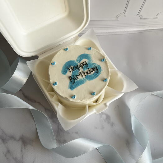 Бенто торт happy birthday с цифрами