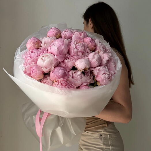 Пионы импортные Сара Бернард - 31 шт 💗