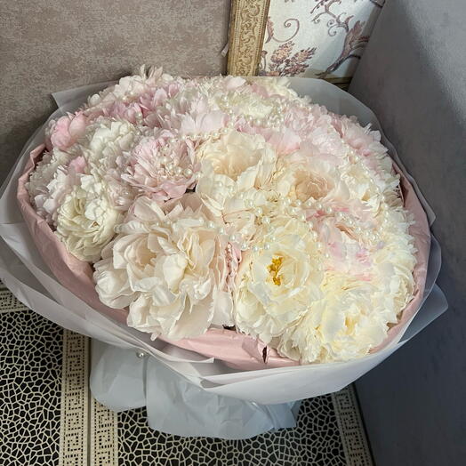 Букет пионов 🌸💗
