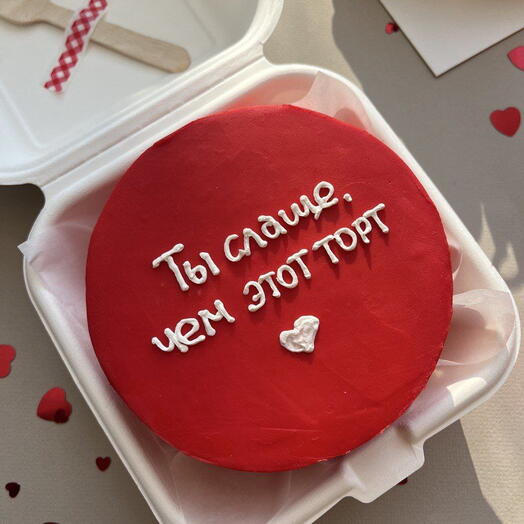 Бенто торт для любимых