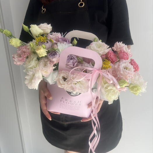 Сумочка с цветами 🌸🩷🌼