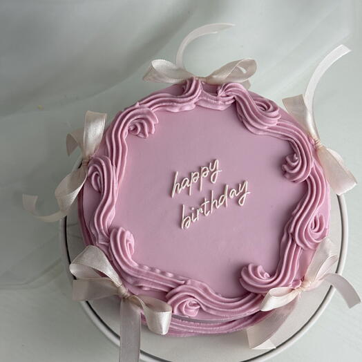 Торт 1 кг в стиле Ламбер Happy Birthday