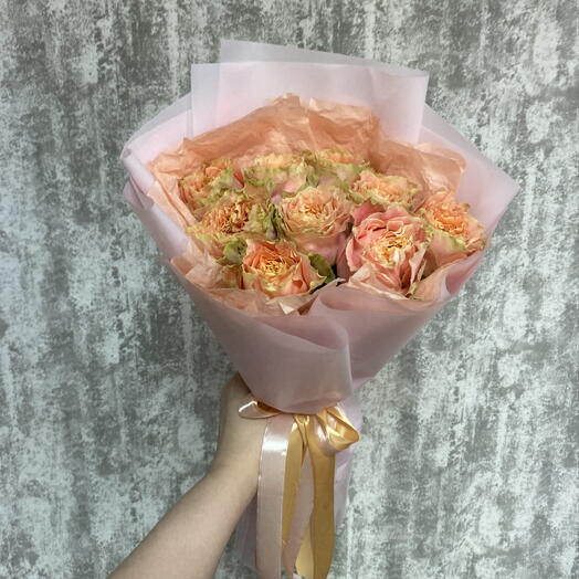 Букет из 9 эквадорских роз